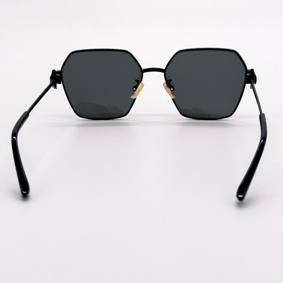 NEW BOTTEGA VENETA BV1224S 001 WOMEN BLACK/GREY SUNGLASSES BOTTEGA VENETA - Picture 8 of 12